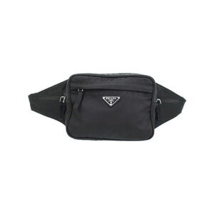 Prada belt bag black waist Body Bum Crossbody Bag Black